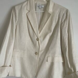 Nine West Women's Beige Blazer